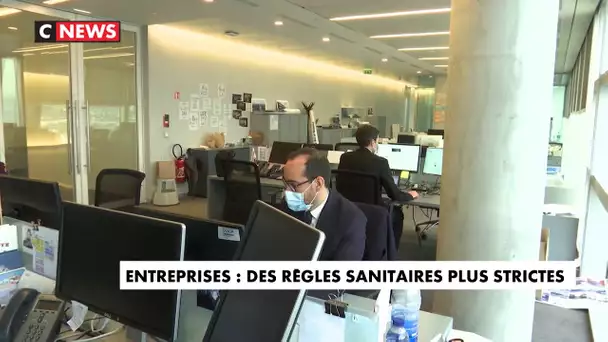 Entreprises : des règles sanitaires plus strictes à la rentrée