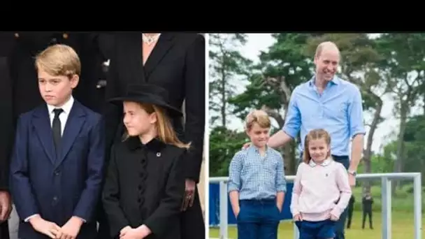 Les enfants du prince William et de Kate vont "faire une pause" de l'école pour quinze jours de plai