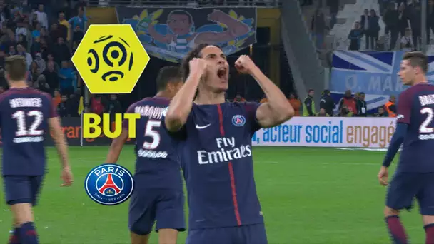 But Edinson CAVANI (90' +3) / Olympique de Marseille - Paris Saint-Germain (2-2)  / 2017-18