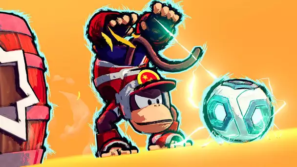 Mario Strikers  Battle League : DIDDY KONG & PAULINE Gamepkay Trailer