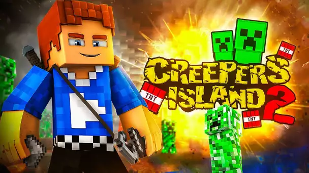 CREEPERS ISLAND 2 : LE RETOUR DU JEU PVP MINECRAFT MYTHIQUE DE ZEPROF2MATH ! #01