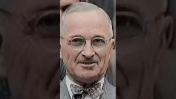 1945, Truman led the U.S. to the end of WWII. #history #ww2