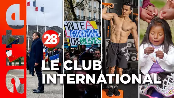 Antisémitisme, commémorations du D-Day, Tibo InShape… | Le Club International - 28 minutes - ARTE