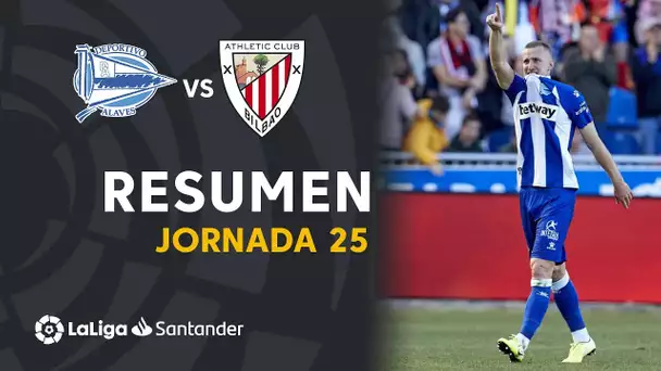 Resumen de Deportivo Alavés vs Athletic Club (2-1)