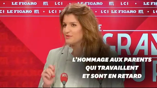 Schiappa rend hommage aux parents qui travaillent après son retard à l'Assemblée