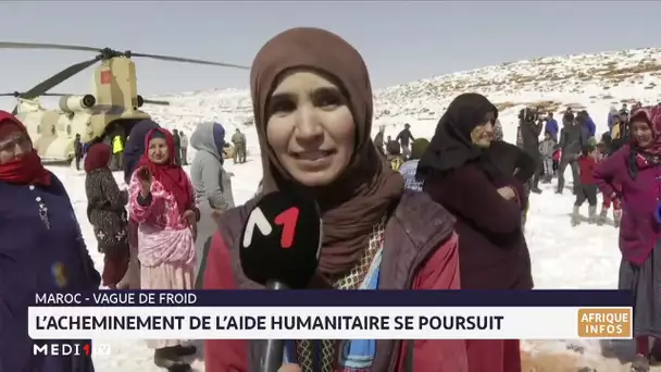 Vague de froid au Maroc : l´acheminement de l´aide humanitaire continue