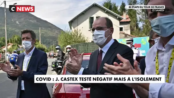 Jean Castex à l'isolement après un test positif à la Covid-19