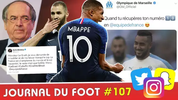 BENZEMA répond à LE GRAET, MBAPPÉ ne redonne pas le 10 à PAYET