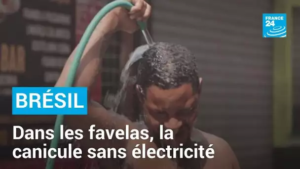 Brésil : à Rio, les habitants des favelas subissent la canicule sans électricité • FRANCE 24
