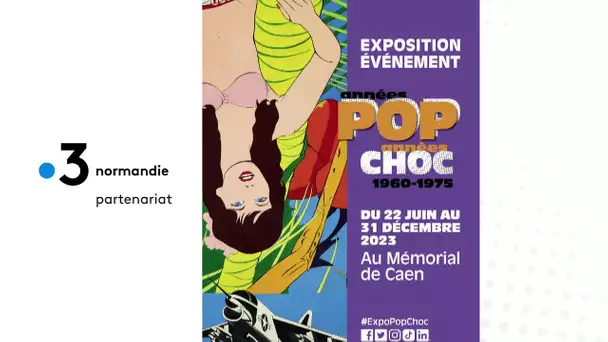 Bande-annonce partenariat de l'exposition : "Années pop, années choc, 1960-1975" au Mémorial de Caen