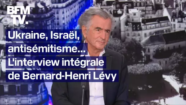 "Poutine est notre ennemi": l'interview intégrale de Bernard-Henri Lévy sur BFMTV