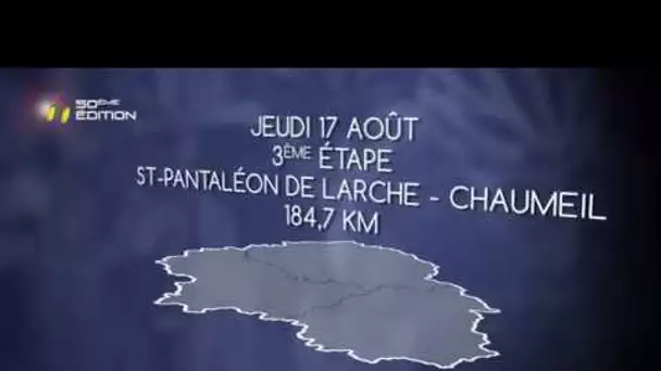 Tour du Limousin 2017 - Etape 3 - SAINT-PANTALEON de LARCHE (19) ► CHAUMEIL (19)