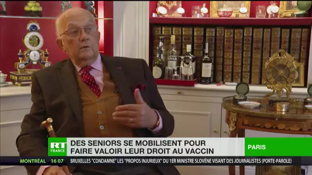 Paris : les résidents d'une maison de retraite privée se mobilisent pour leur droit au vaccin