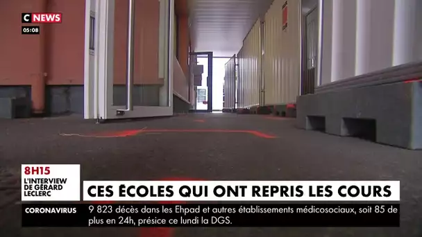 Tant bien que mal les écoles s'adaptent aux règles sanitaires pour leur réouverture