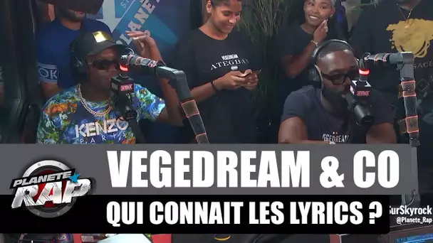 Vegedream - Qui connaît les lyrics ? avec Ninho, Kalash Criminel & Chily #PlanèteRap