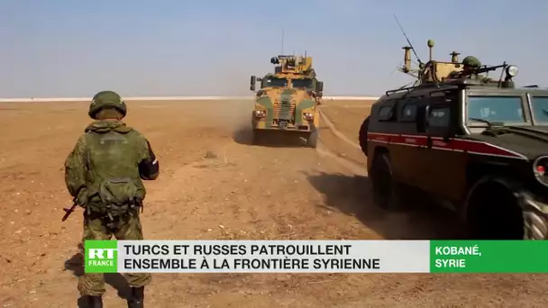 Syrie : militaires russes et turcs patrouillent ensemble pour la seconde fois dans le nord du pays