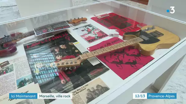 La bibliothèque de l’Alcazar a accueilli une exposition dédiée à la scène rock marseillaise