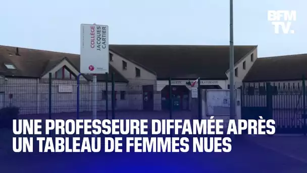 Une professeure diffamée après avoir montré un tableau de femmes nues en classe