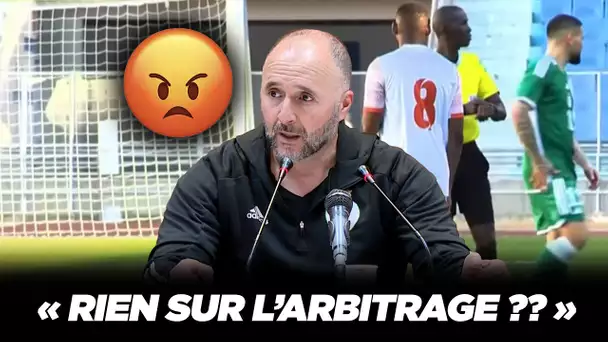 "Pas de questions sur l'arbitrage ?" : Belmadi claque la porte en conférence de presse