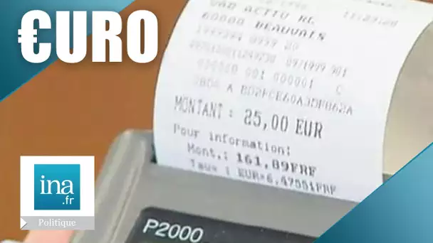 1er paiements en €uro, le 2 janvier 1999 | Archive INA
