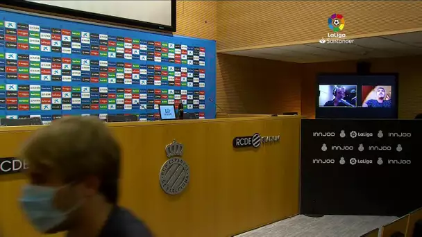 Rueda de prensa RCD Espanyol de Barcelona vs RC Celta
