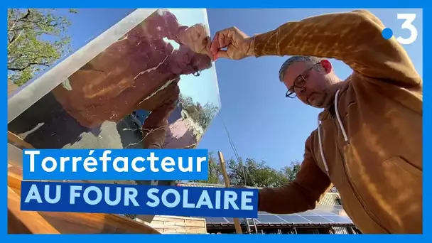 Vendée : un torréfacteur au four solaire et des poids-cassés du coin pour remplacer le café