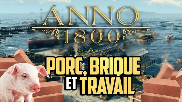 Anno 1800 #2 : Porc, brique et travail