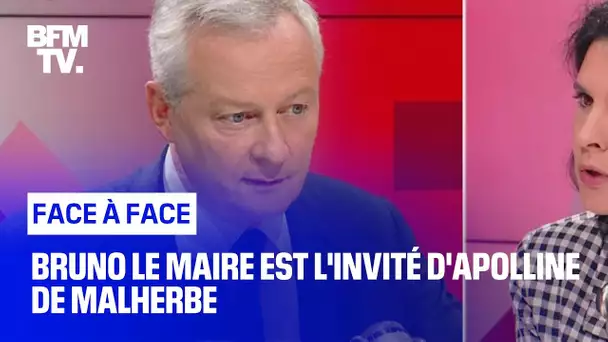 Face à Face : Bruno Le Maire
