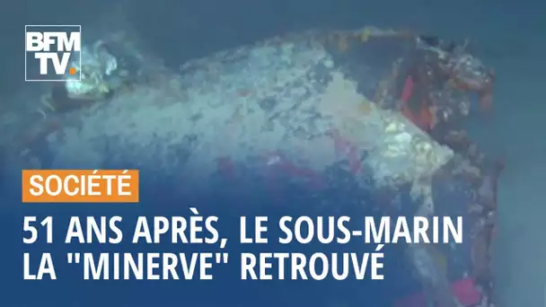 Disparu il y a 51 ans, le sous-marin la "Minerve" retrouvé au large de Toulon