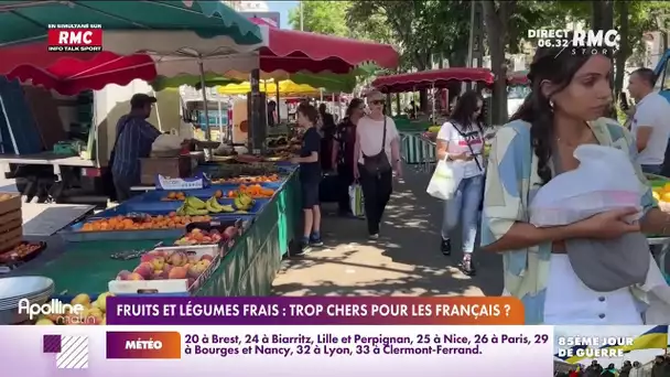 Les records de chaleur provoquent une arrivée des fruits précoce et un coût élevé