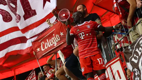 🇩🇪 Sadio Mané fait déjà la fête avec les supporters du Bayern Munich !