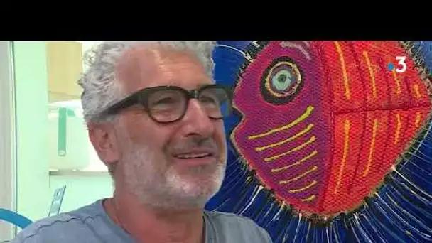 Rencontre avec Sylvian Preziosa The Fish Man, un artiste peintre de Nice