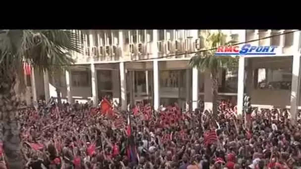 H-Cup / Toulon en liesse pour célébrer les héros de la Coupe d&#039;Europe - 02/06