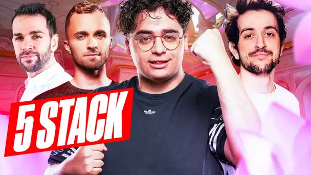 DES GAMES DIFFICILES EN 5 STACK SUR VALO AVEC SQUEEZIE, SKYYART, ETOILES & PERIODS