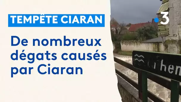 Tempête Ciaran :  de nombreux dégats causés par la tempête