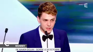Emouvant, Xavier Dolan revient sur son discours à Cannes - C à vous - 06/10/2014