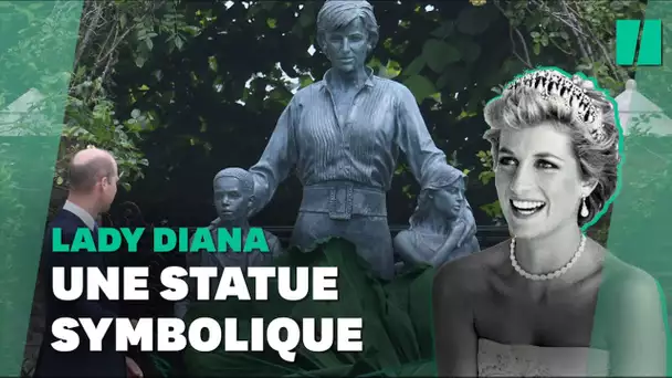 Harry et William inaugurent une statue de Lady Diana à Londres