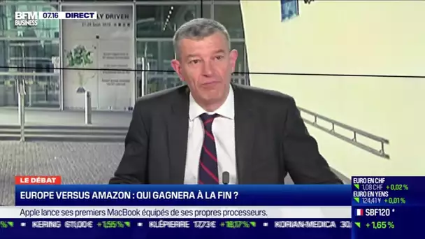 Le débat: Europe versus Amazon, qui gagnera à la fin ?, par Jean-Marc Daniel et Nicolas Doze