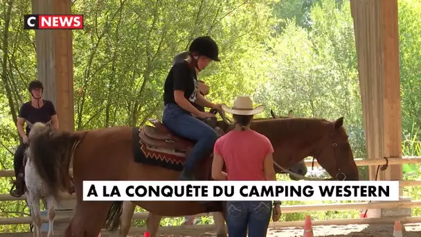 A la conquête du camping Western en Gironde