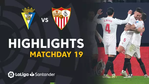 Resumen de Cádiz CF vs Sevilla FC (0-1)