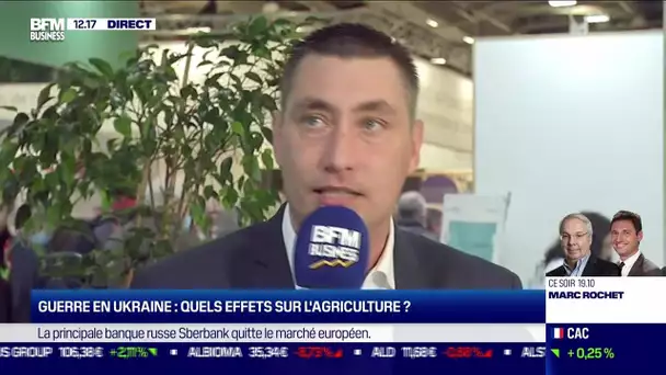Samuel Vandaele (Jeunes agriculteurs): Guerre en Ukraine, quels effets sur l'agriculture ?