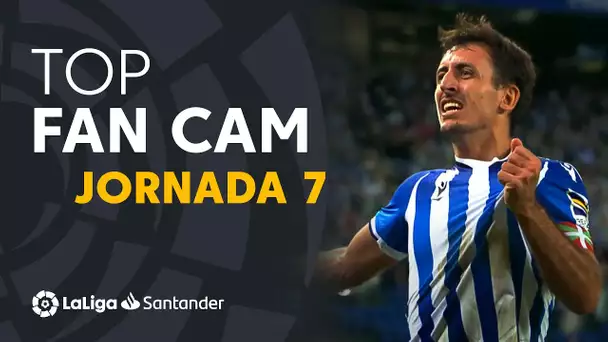 LaLiga Fan Cam Jornada 7: Mikel Oyarzabal, Memphis Depay & Íñigo Martínez