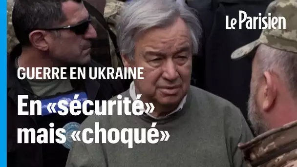 Ukraine : Kiev bombardée en pleine visite du chef de l’ONU