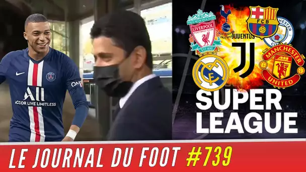 Nasser al-Khelaïfi a tranché : MBAPPÉ restera au PSG ! La SUPER LEAGUE déjà enterrée ?