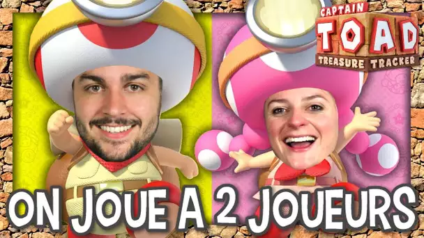 ON PEUT JOUER A DEUX JOUEURS ! MISE A JOUR CAPTAIN TOAD : TREASURE TRACKER