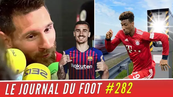 La réponse de MESSI à GRIEZMANN, COMAN Flashé à +35 km/h !