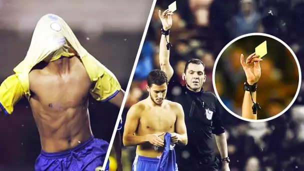 Pourquoi les footballeurs prennent un carton jaune lorsqu'ils retirent leur maillot - Oh My Goal