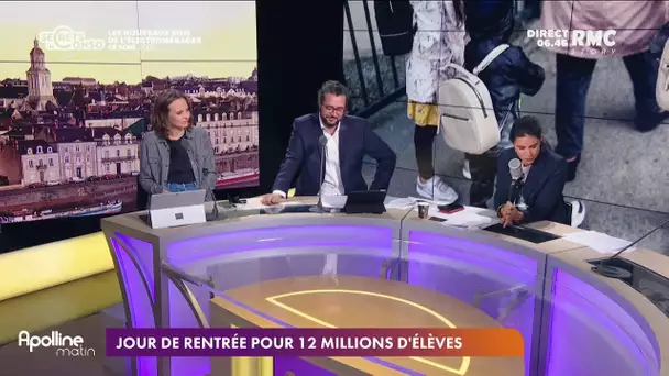 C'est la rentrée pour 12 millions d'élèves ce matin dans toute la France