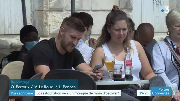 Pass sanitaire : réactions dans un restaurant à La Rochelle