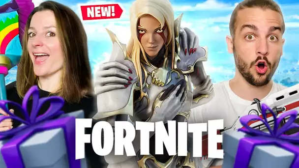 FORTNITE NOUS A OFFERT DES CADEAUX ! NOUVEAU SKIN ET COLIS SUPRISE !